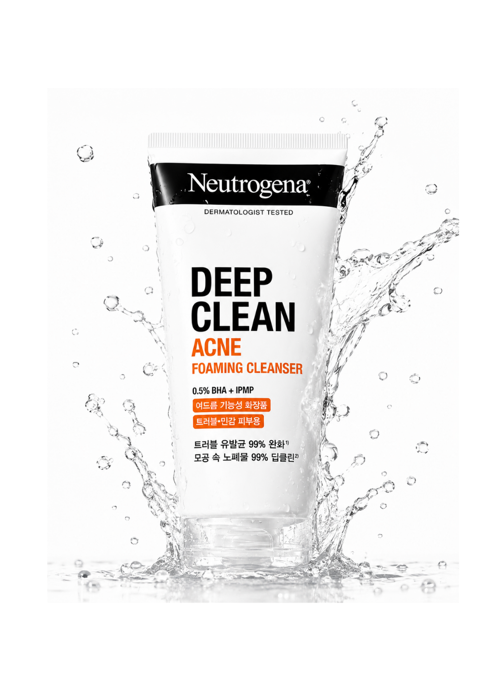 Neutrogena Deep Clean Acne Foaming Cleanser (220G)