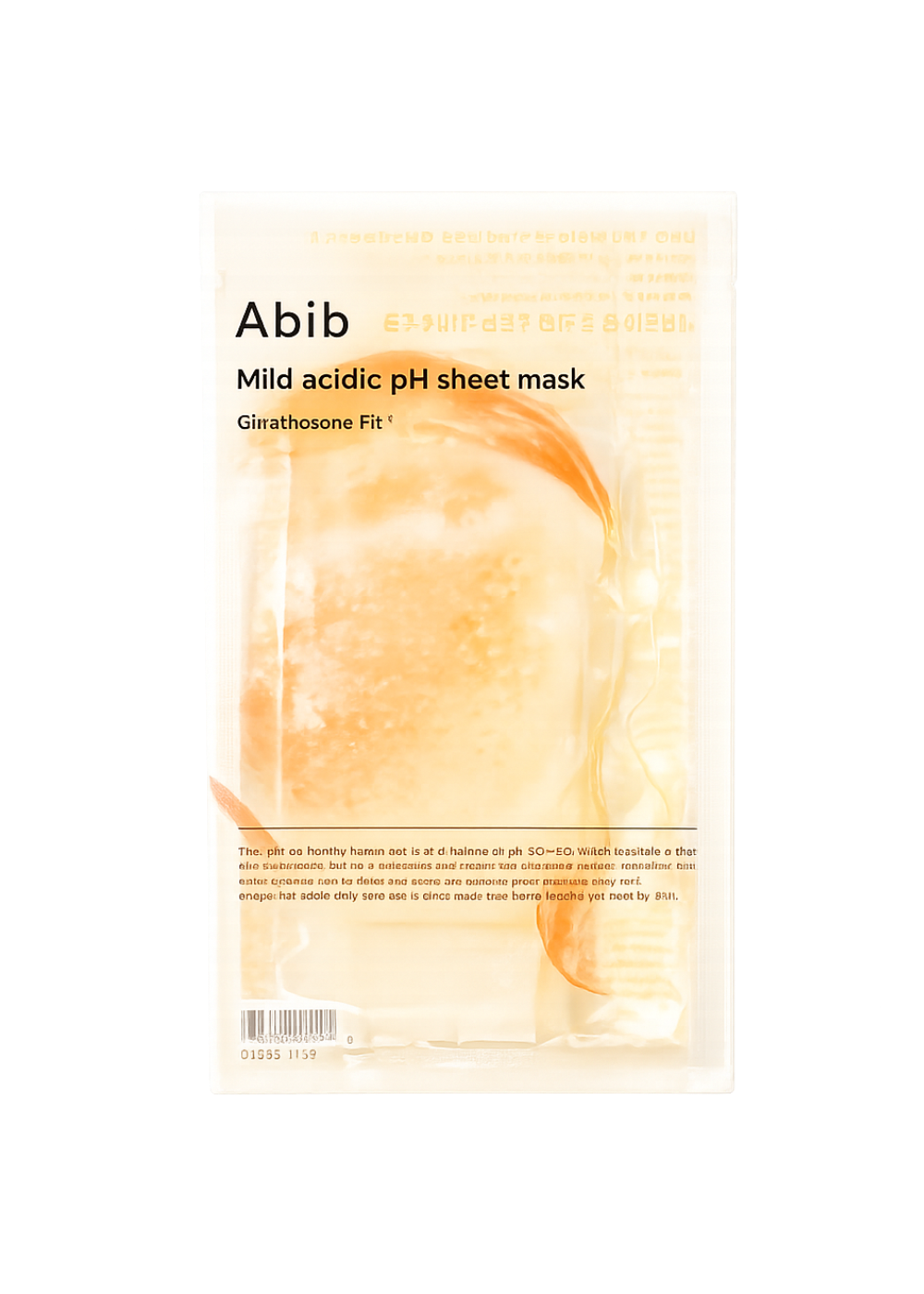 Abib Mild acidic pH Sheet Mask Gluthathiosome fit (1 pc)