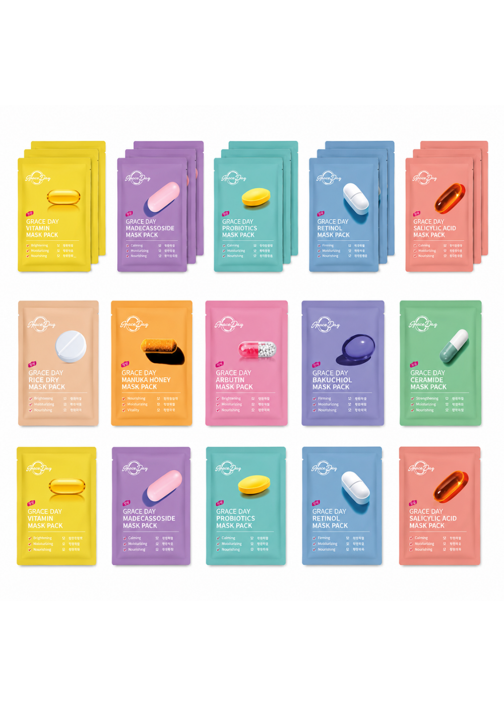 Grace Day Pill Sheet Mask